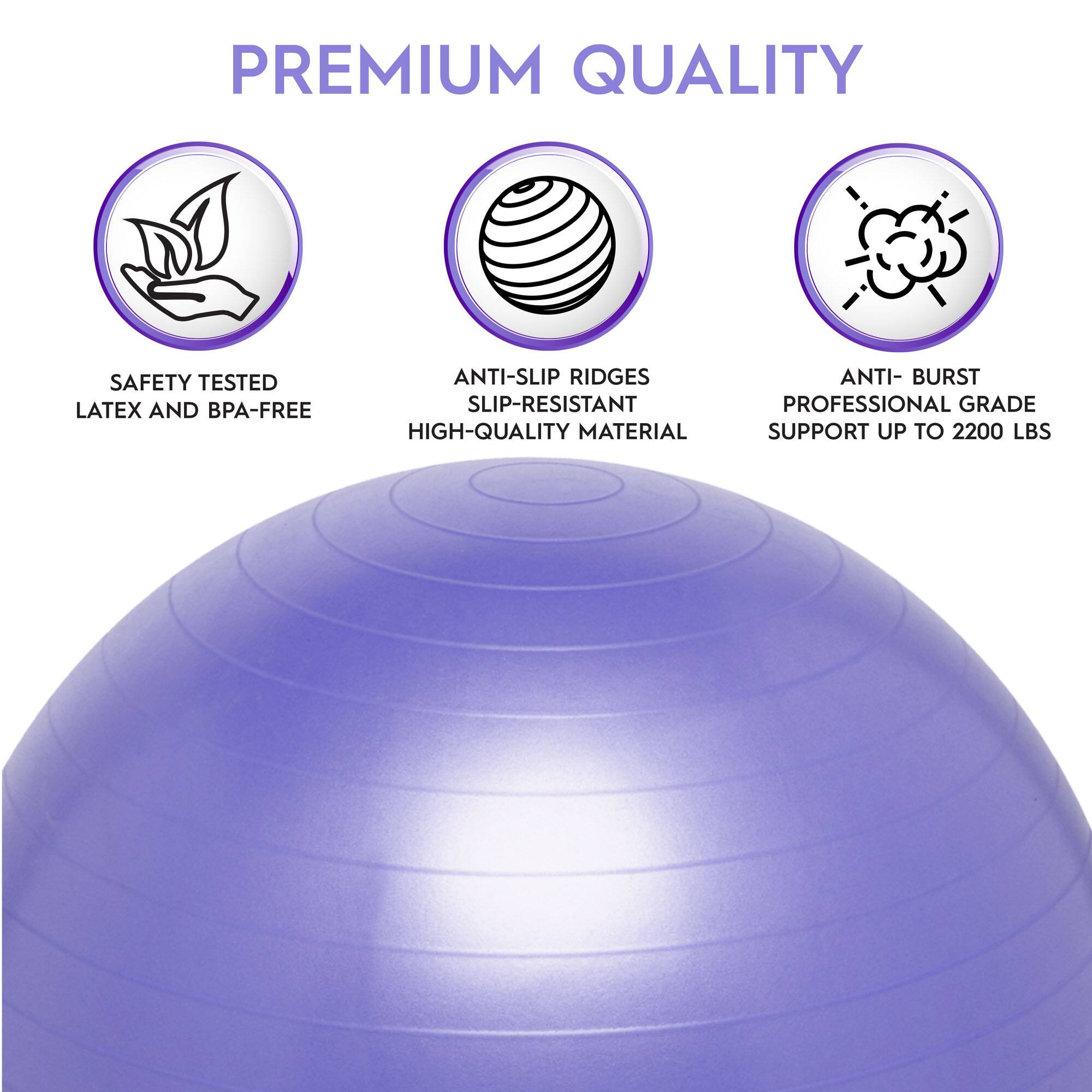 Bouncyband® 22" Purple Balance Ball